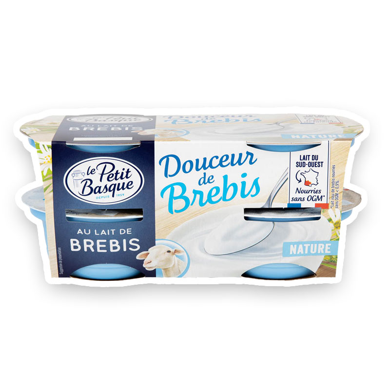 douceur de brebis nature Le Petit Basque