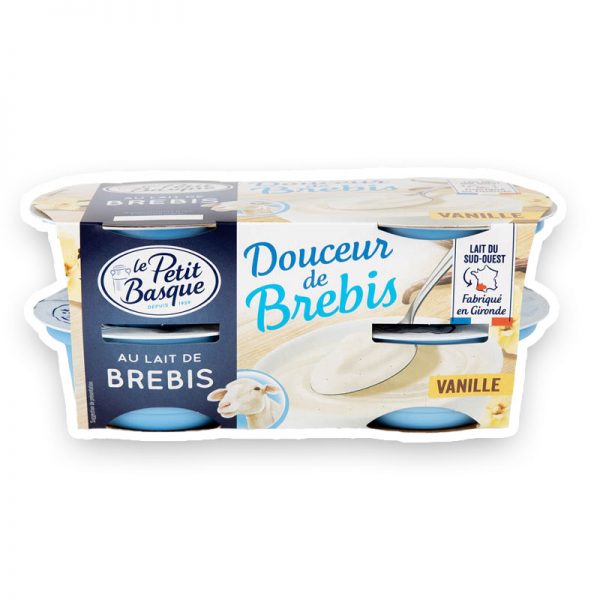 douceur de brebis vanille Le Petit Basque