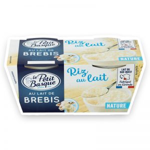 riz au lait de brebis le petit basque