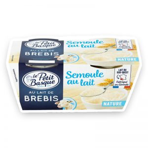 semoule au lait de brebis Le Petit Basque