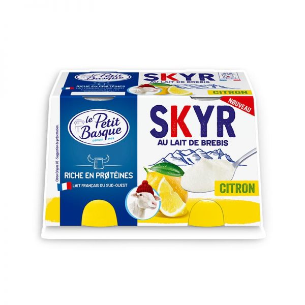 Skyr au lait de brebis citron