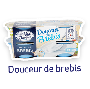 les produits au lait de brebis le petit basque : douceurs de brebis