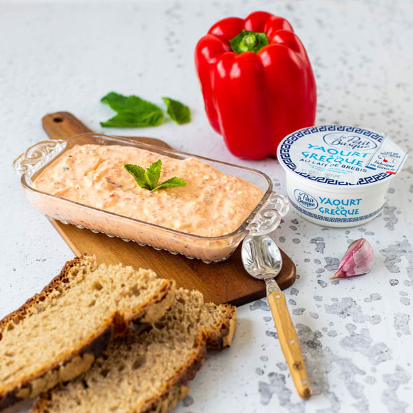 Ktipiti au yaourt à la grecque Le Petit Basque par @lacerisesurlemaillot