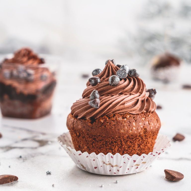 Cupcakes au chocolat au beurre de brebis Le Petit Basque