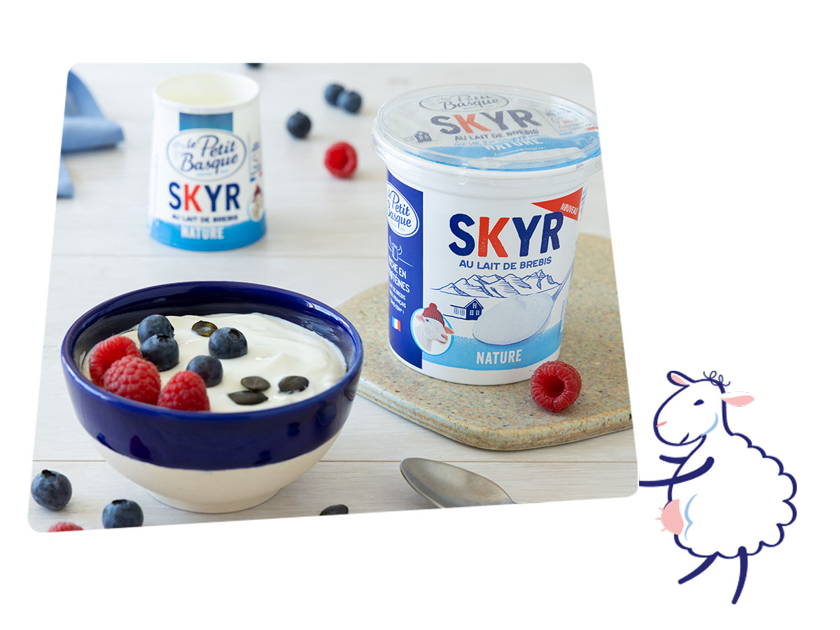 le skyr produit laitier au lait de brebis