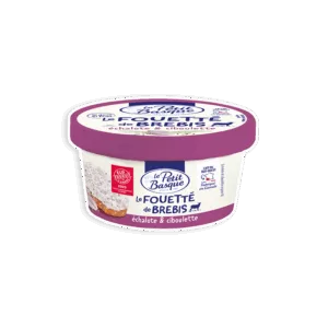 Fromage fouetté échalote et ciboulette Le Petit Basque, élu produit de l'année