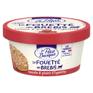 Le fouetté de brebis à la tomate et au piment d'Espelette
