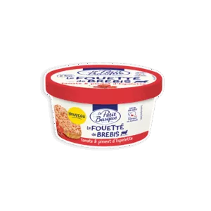 Fouetté de brebis Tomate et piment d'Espelette