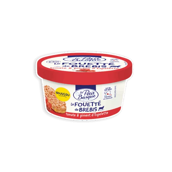 Fouetté de brebis Tomate et piment d'Espelette