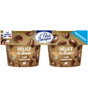 Délice de brebis au café cappuccino