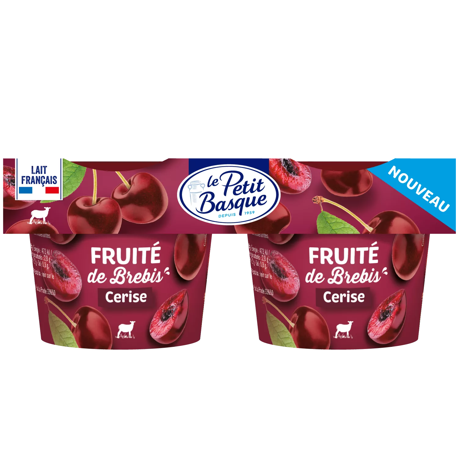 Fruité de brebis à la cerise