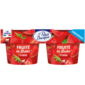 Fruité de brebis à la fraise